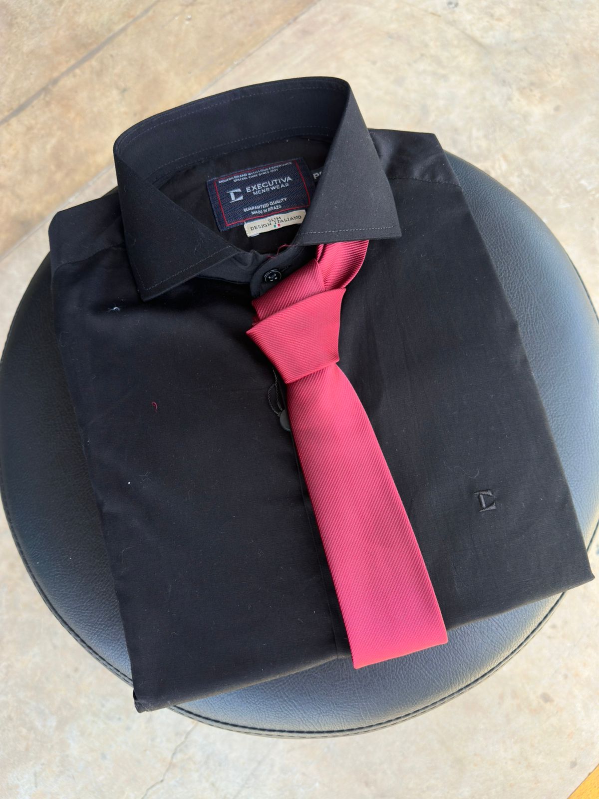 Camisa Social 100% Algodão